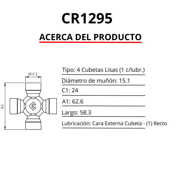 CRUCETA (D:24 / L:62.6)
