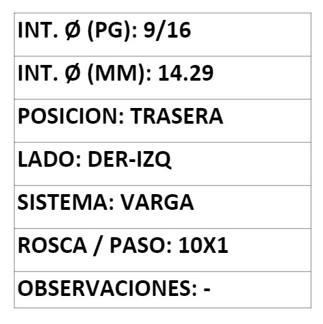 CILINDRO DE RUEDA