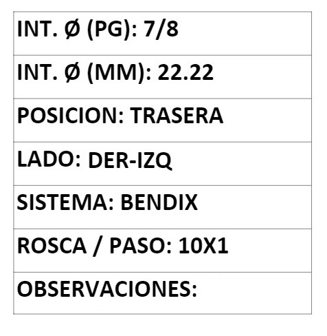 CILINDRO DE RUEDA