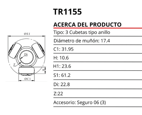 TRICETA  (EST:22 - DADO:31.95)