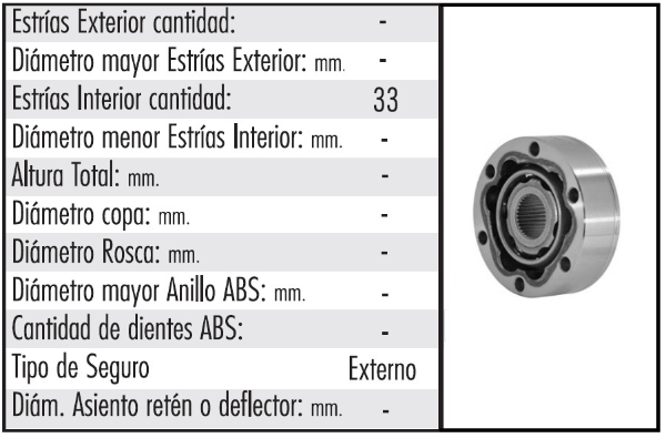 HOM L/CAJA (INT 33)