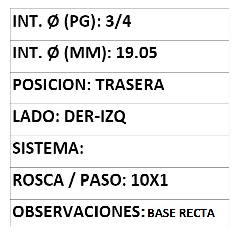 CILINDRO DE RUEDA